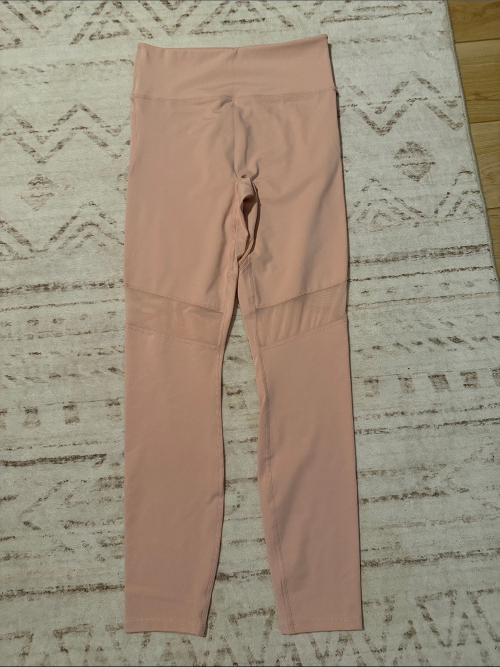 High-Waist Women’s Leggings in Blush Pink